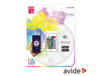 Avide Kit Fita 150 Leds 5050 RGB 12V 5M IP65 WIFI+ IR Avide Kit Fita 150 Leds 5050 RGB 12V 5M IP65 WIFI+ IR